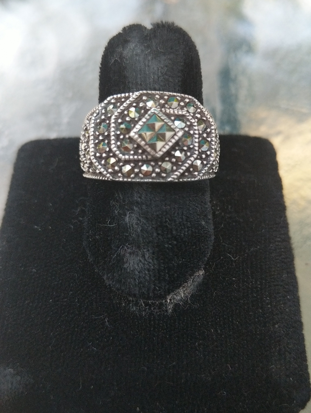 Judith Jack Sterling Silver Ring